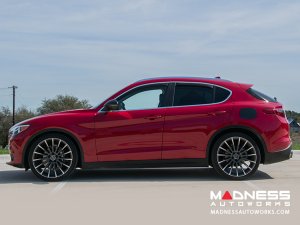 Alfa Romeo Stelvio Carbon Fiber Fuel Door 